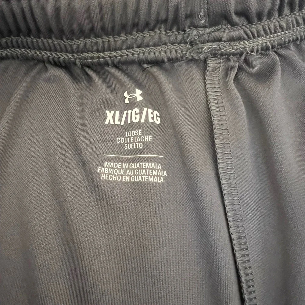 Under Armour Mens Gray Loose Fit‎ Athletic Shorts Basketball Running Size XL